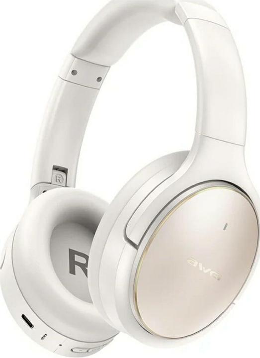 Actual product image Awei over-ear Bluetooth headphones AT20 white (ANC, 65 h, Wireless)