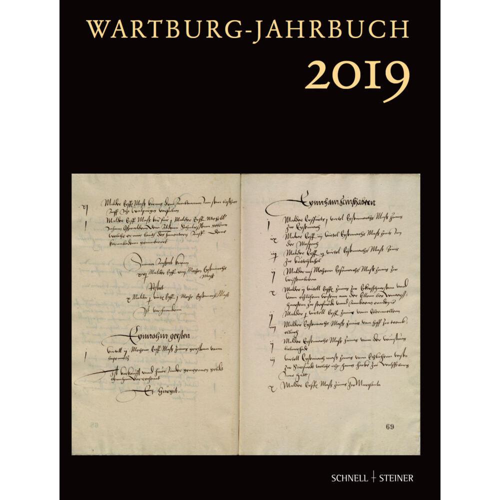 Schnell & Steiner, Agenda, Wartburg Jahrbuch 2019 (Deutsch)