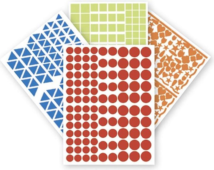 Image du produit My Mandarine Basiques, Sach 60pl 16x21cm, Multiformes géométriques - Assortis