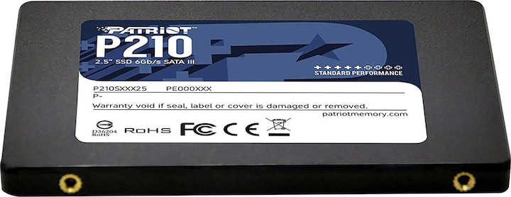 Produktbild Patriot SSD||P210|2TB|SATA 3.0|Schreibgeschwindigkeit 430 MByte (2000 GB, 2.5")