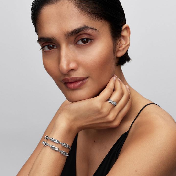 Produktbild Pandora MUM Buchstaben Teilbarer Ring (48)