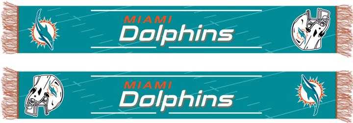 Immagine prodotto Great Branding Sciarpa Miami Dolphins HD in maglia jaquard 145x20cm