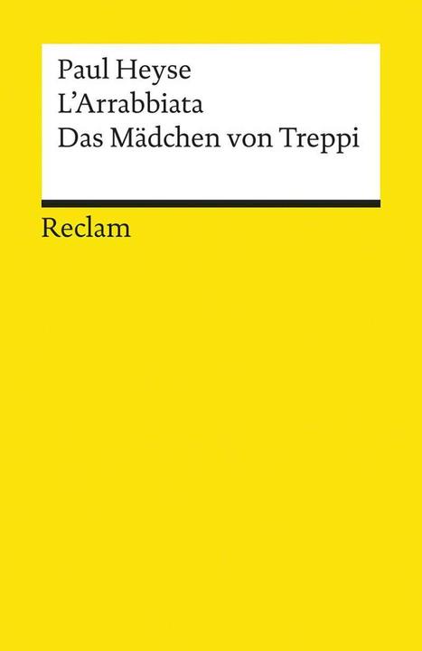Produktbild L'Arrabbiata. Das Mädchen von Treppi (Deutsch, Paul Heyse, 2002)