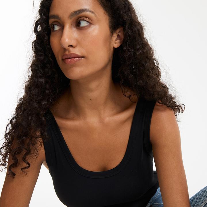 Actual product image La Redoute Collections Top mit rundem Ausschnitt (XS)