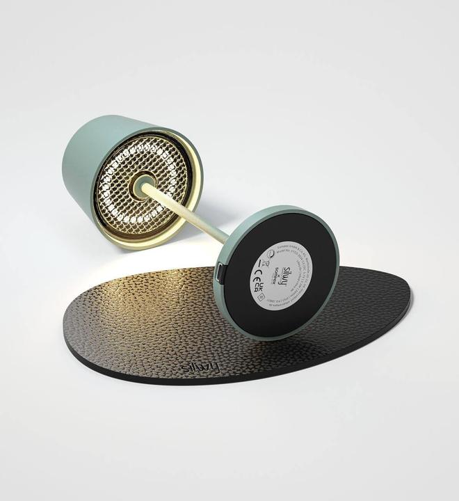 Image du produit Silwy Lampe de table magnétique Monaco vert olive incl. (200 lm)