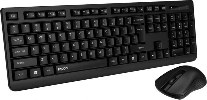 Actual product image Rapoo X1700 Black Multi-Mode Wireless Desk Set (Germany, Wireless)