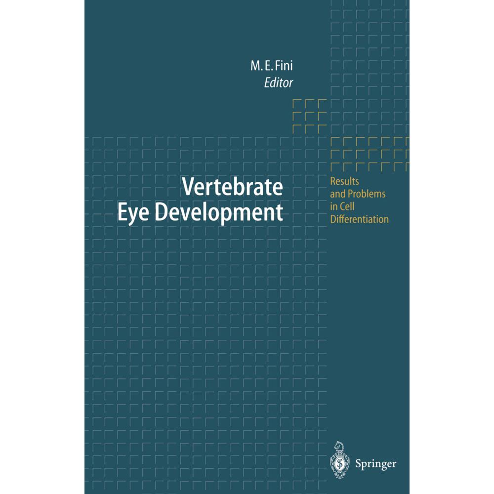 Vertebrate Eye Development, Fachbücher von M. Elizabeth Fini