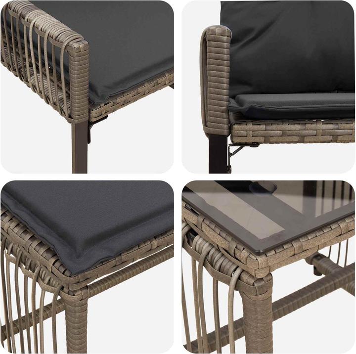 Actual product image vidaXL Gartenmöbel Set