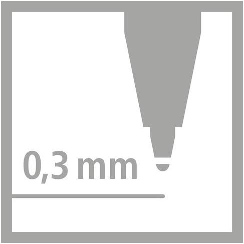 Produktbild STABILO EASYoriginal Refill (3 Stück, Blau, 0.30 mm)