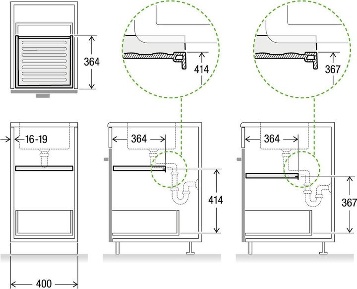 Image du produit Müllex Tiroir basic X-LINE 40 (4 l)