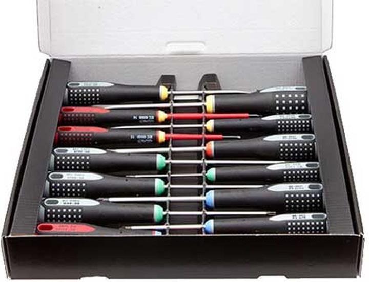Immagine prodotto Bahco Set di tournevis ERGO, 13 pezzi (Porta, Cacciavite a croce PZ, Pin-torx)