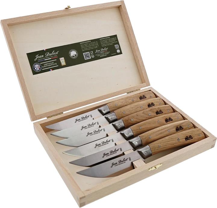 Productafbeelding Laguiole Jean Dubost Steakmessenset 6 stuks BISTRONOMIE (6 Stuk, Bestekset)