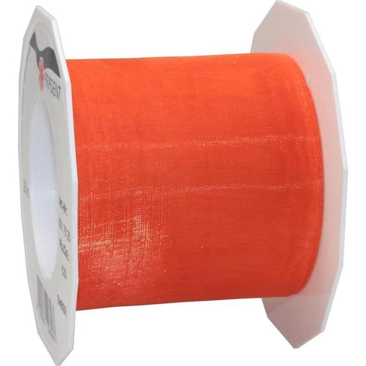 Präsent, Geschenkverpackung, Organzaband Sheer schimmernd (Geschenkband)