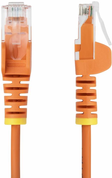 Actual product image StarTech .com N6PAT100CMORS, 1 m, Cat6, U/UTP (UTP), RJ-45, RJ-45, Orange (CAT6, 1 m)