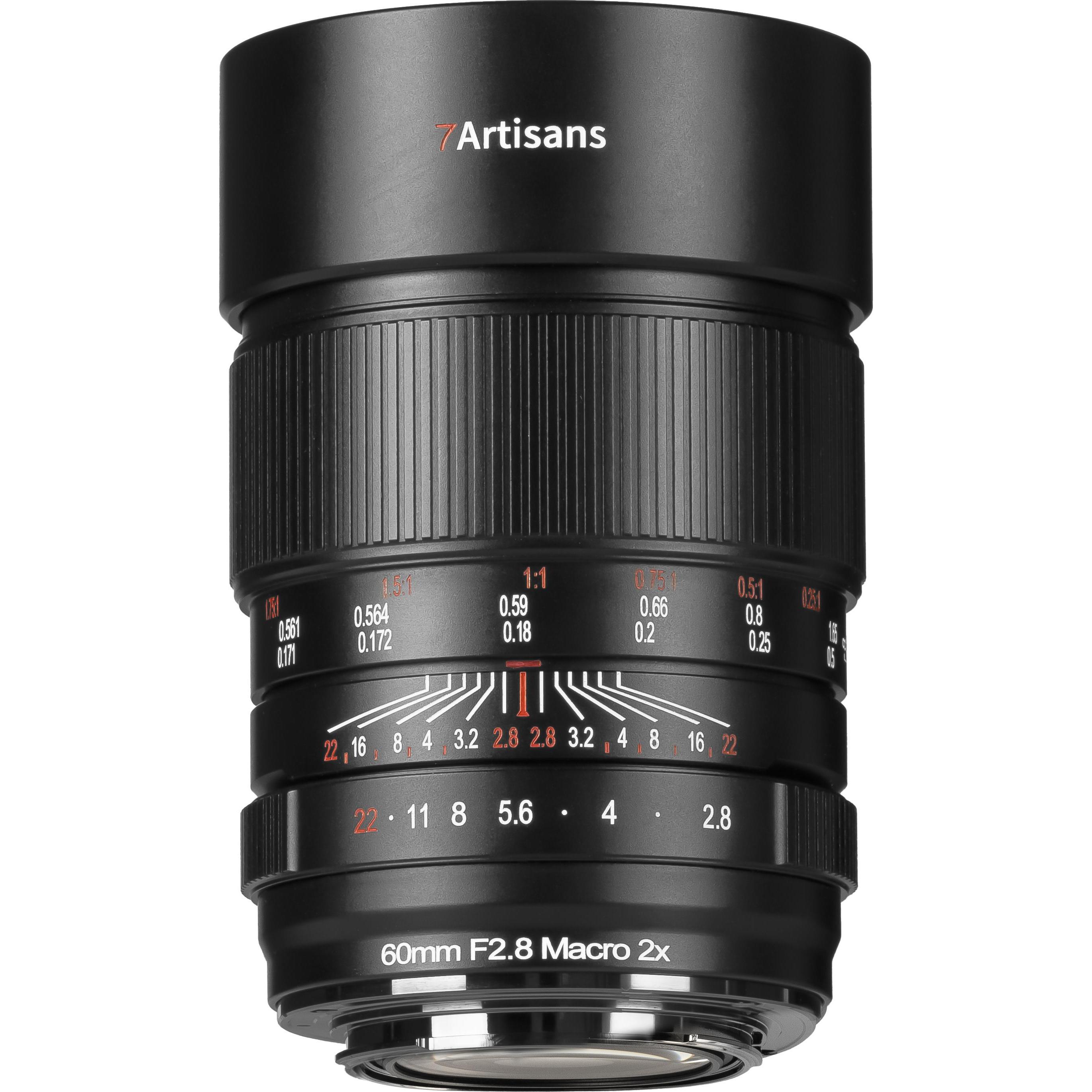 7artisans 60mm F2.8 Macro 2x Nikon (Z Mount), Objektiv