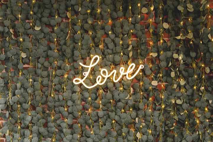 Actual product image Partydeco Garland Eucalyptus - LED, 2 m (1 pkt / 1 pc.) (1 pcs.)