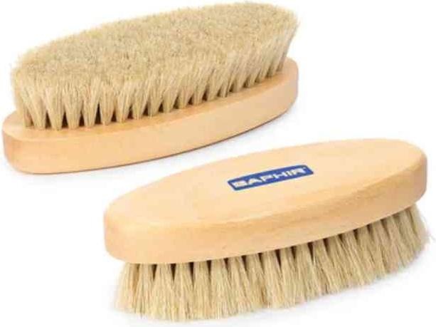Immagine prodotto Saphir Beaute du Cuir Spazzola di crine ovale (1 x)