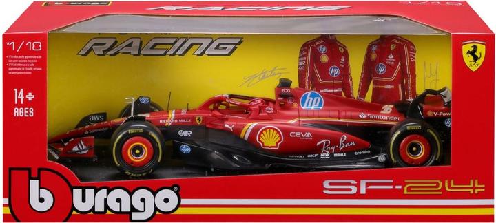 Produktbild Bburago Ferrari F1 SF-24 1/18 Leclerc 2024