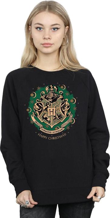 Actual product image Womens/Ladies Christmas Wreath Sweatshirt (M)