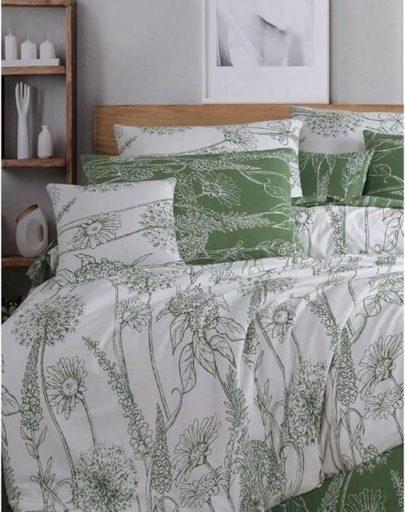 Produktbild BigBuy Bettbezug-Set Weiss King size 3 Stücke (Bettwäsche Set, 220 x 240 cm, 60 x 60 cm)