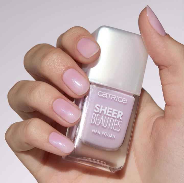 Immagine prodotto Catrice Nagellack Sheer Beauties Nail Polish 100 Nude-Nuancen (100 tonalità nude, Smalto per unghie effetto gel)