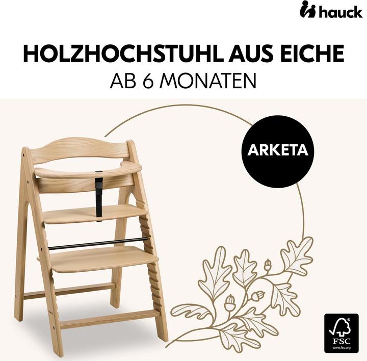 Actual product image Hauck Arketa (Highchair)