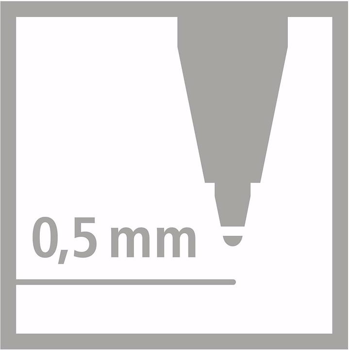 Produktbild STABILO Easy Original Refill (Ersatzmine, Rot, 0.50 mm)