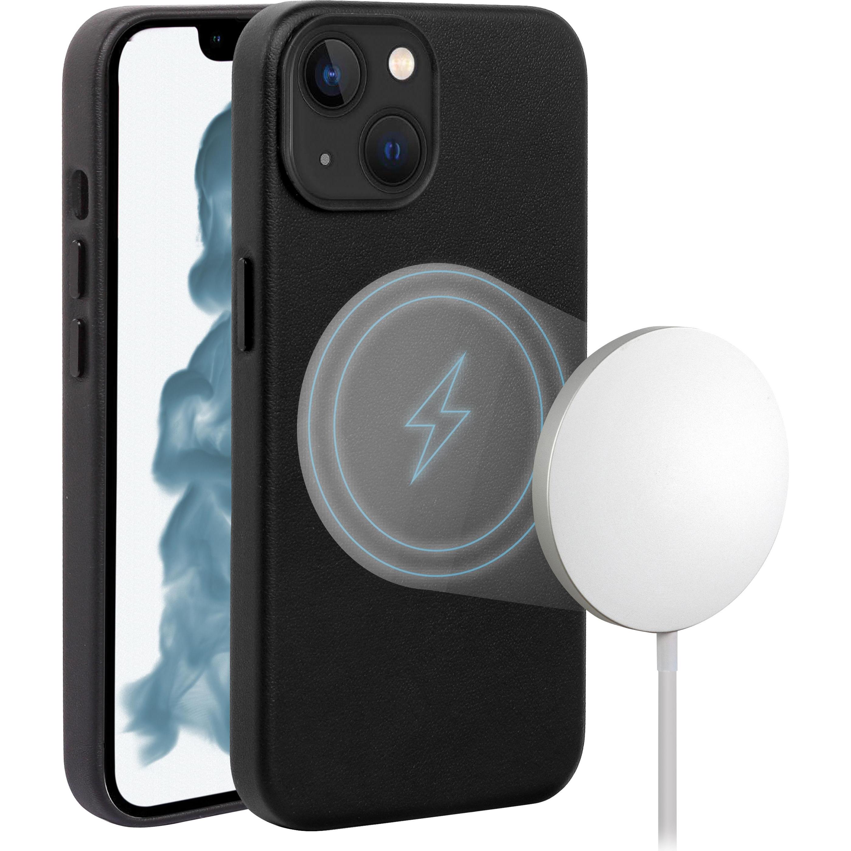 Thumbnail - Vivanco Mag Classic Backcover Apple iPhone 14 Schwarz (Apple iPhone 14), Smartphone Hülle, Schwarz
