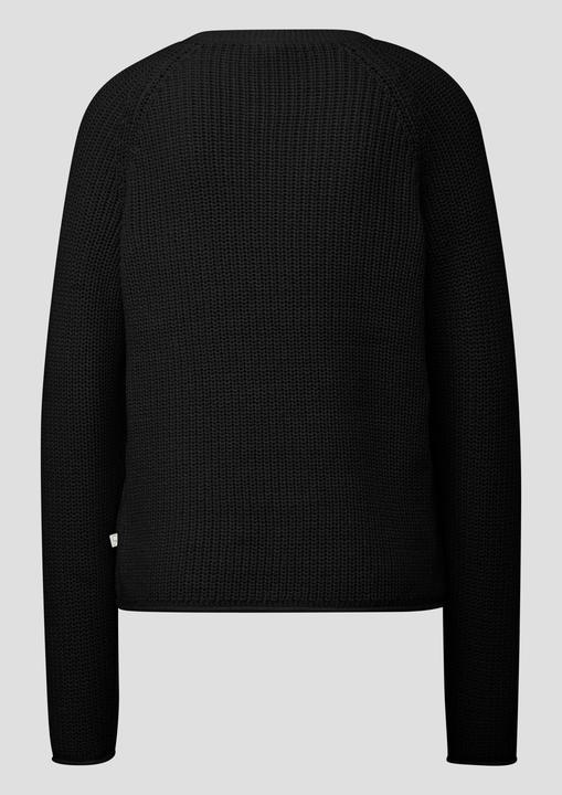 Produktbild S.Oliver Strickpullover Melierter Strickpullover mit Raglanärmeln (XL)