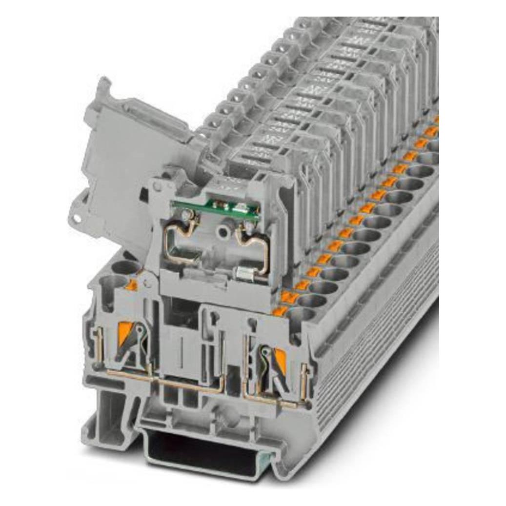 Phoenix Contact Grigio Pt 4-Hesiled 24 (5X20) Gy/Gy 1058860 Morsetto Fusibile 0,2 Mm² 6 Mm² 50 Pz., Cavo + Spina Elettrica,