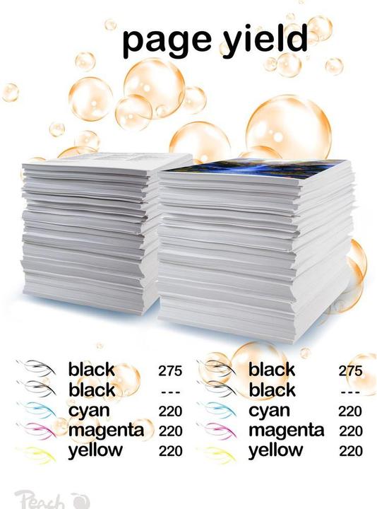 Produktbild Peach 33 (BK, C, M, PBK, Y)