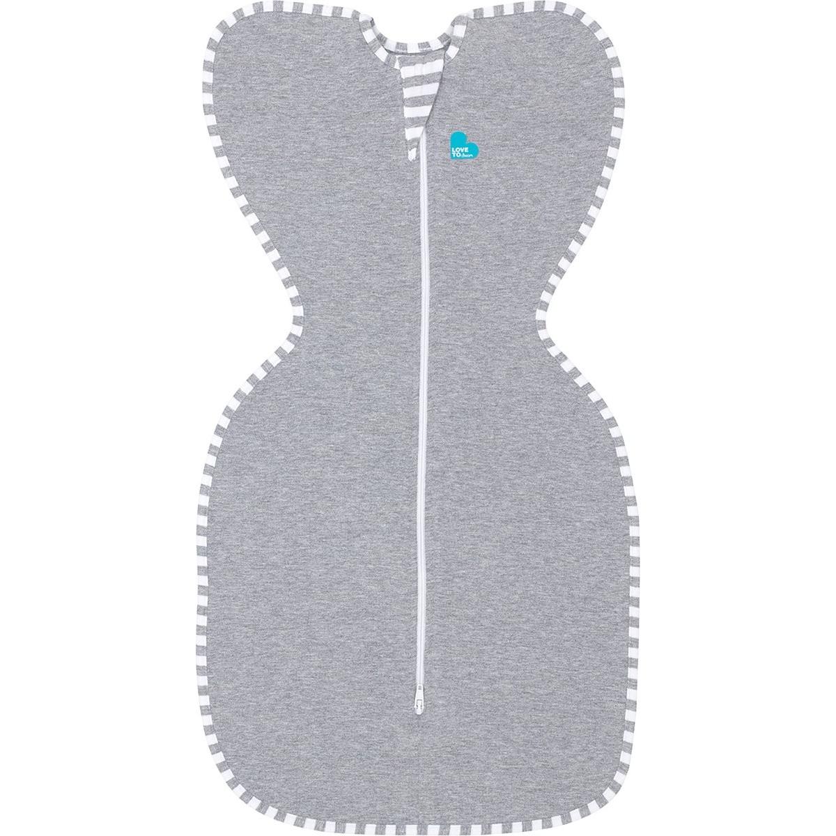 Love To Dream Grigio Sacco A Pelo Per Bebè, Swaddle Up (53 Cm, 0,5 Tog, Tutto L'anno)