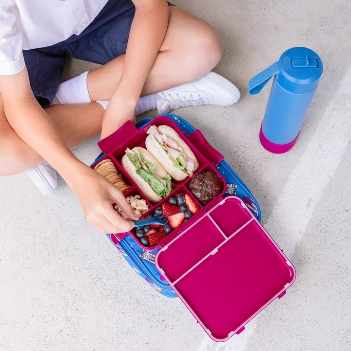 Actual product image MontiiCo Bento Plus Lunchbox, Crimson