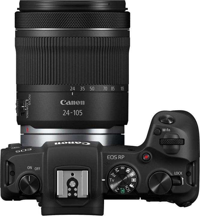 Productafbeelding Canon EOS R Kit + RF 4-7,1/24-105 IS STM (24 - 105 mm, 30.30 Mpx, Volledig formaat)