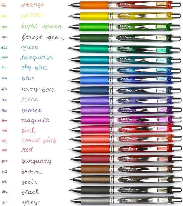 Produktbild Pentel EnerGel (Silber, Grau, 1 x)