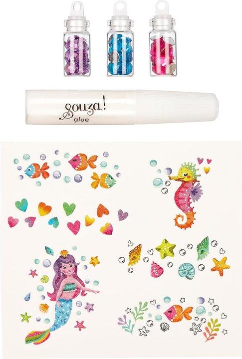 Produktbild Souza Glitzer Tattoo Set Schmetterling