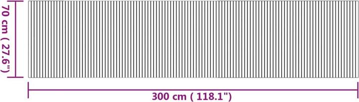 Produktbild vidaXL Teppich (300 x 70 cm)