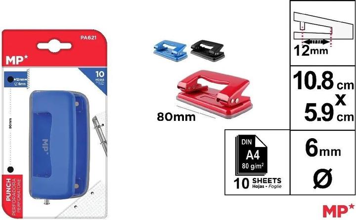 Produktbild Main paper Locher 10,8x5,9cm MIX