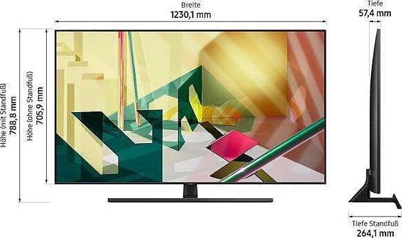 Actual product image Samsung QE55Q70T (55", QLED, 4K, 2020)