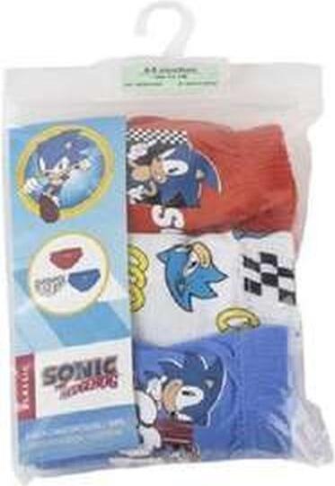 Actual product image Disney Jungen Unterwäsche-Set Single Jersey 3-teilig – Sonic (110, pack of 3)