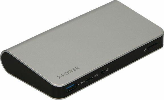 Produktbild 2-Power USB Type-C Docking Station + PD & MST includes power cable. For UK,EU,AU. (USB-C)