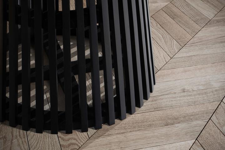 Produktbild FineBuy Esszimmertisch Esstisch 120x120x77 cm Massivholz Schwarz Küchentisch (120 x 120 x 77 cm)