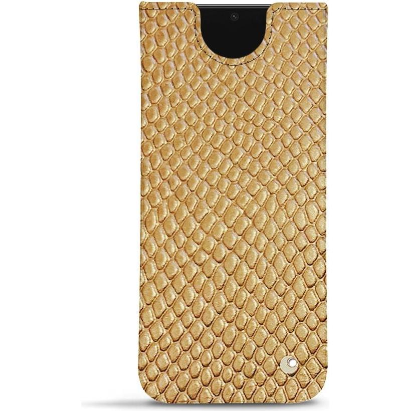 Noreve Lederschutzhülle (Samsung Galaxy S22 Ultra), Smartphone Hülle, Beige