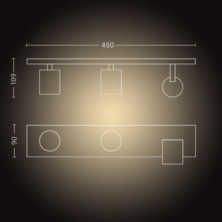 Productafbeelding Philips Hue Witte sfeerloper (1200 lm, GU10)