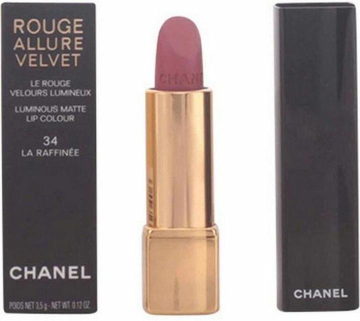 Actual product image Chanel Rouge Allure Velvet (58 Rouge Vie)