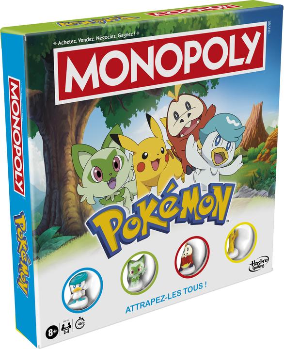 Actual product image Hasbro Gaming Monopoly Pokemon, f (French)
