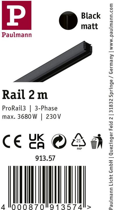 Produktbild Paulmann ProRail3 Schiene