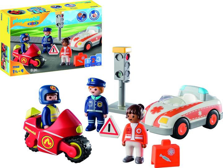 Produktbild Playmobil Helden des Alltags (71156, Playmobil 1.2.3)