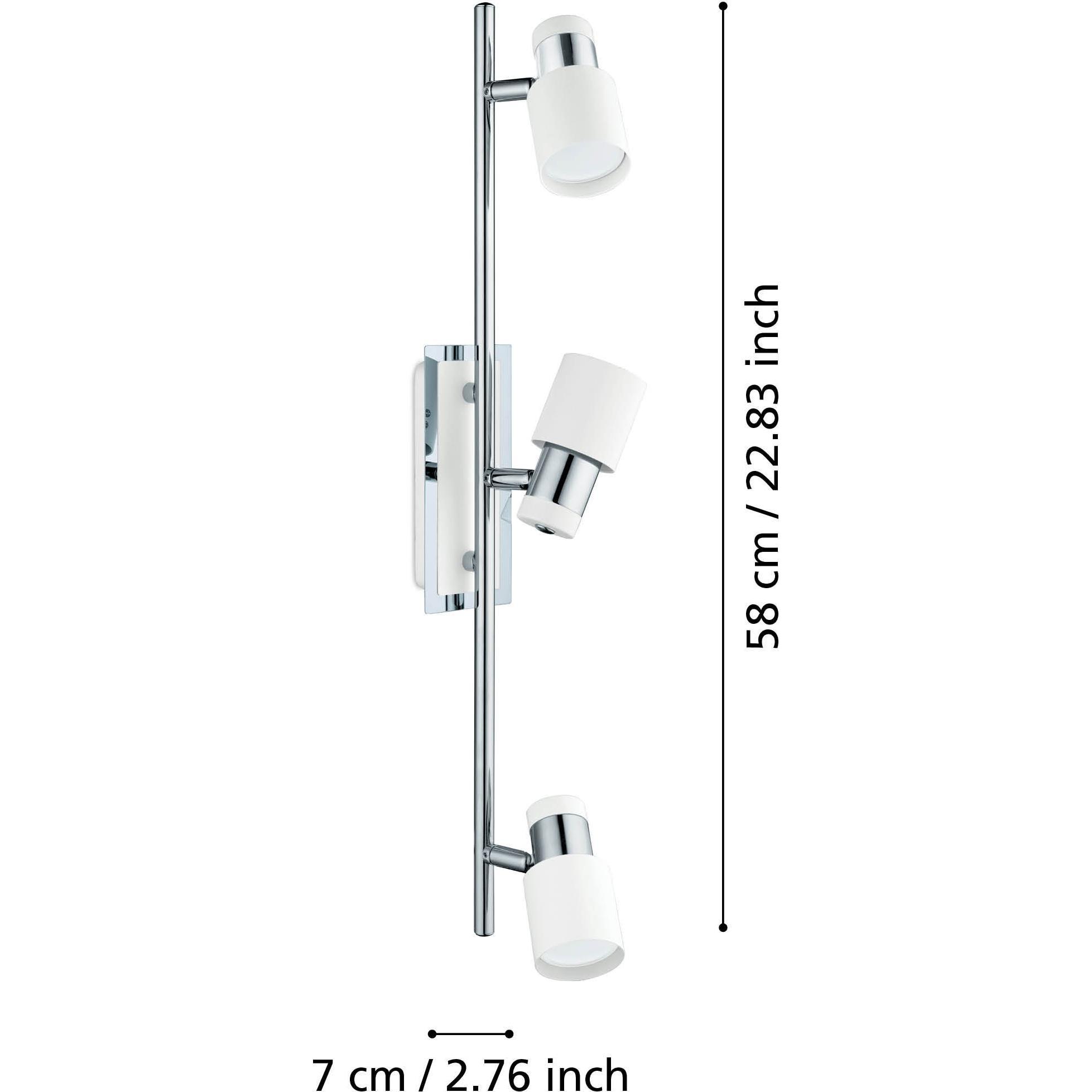 Thumbnail - EGLO, Wandleuchte + Deckenleuchte, Davida (400 lm, GU10)