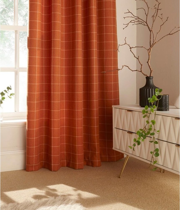 Actual product image Furn Eyelet curtains Ellis (229 x 137 cm)